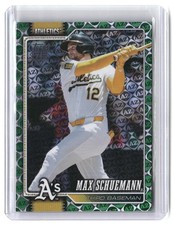 Max Schuemann #/99 2026 Topps Spring Training Green