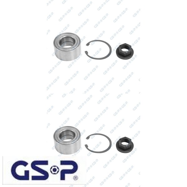 2X Radlagersatz GSP GK3530 2 Radlager Satz Links Rechts Vorderachse Vorne-image