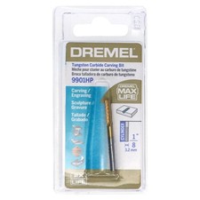 Dremel 1/8" 3.2mm Tungsten Carbide Rotary Carving Bit