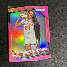 2025 Panini WNBA Prizm Aneesah Morrow RC Pink Rookie #/175 Sun