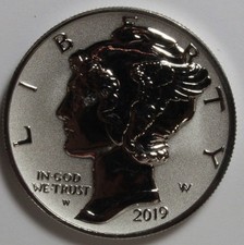 2019 Palladium 1 OZ Reverse Proof American Eagle FG607