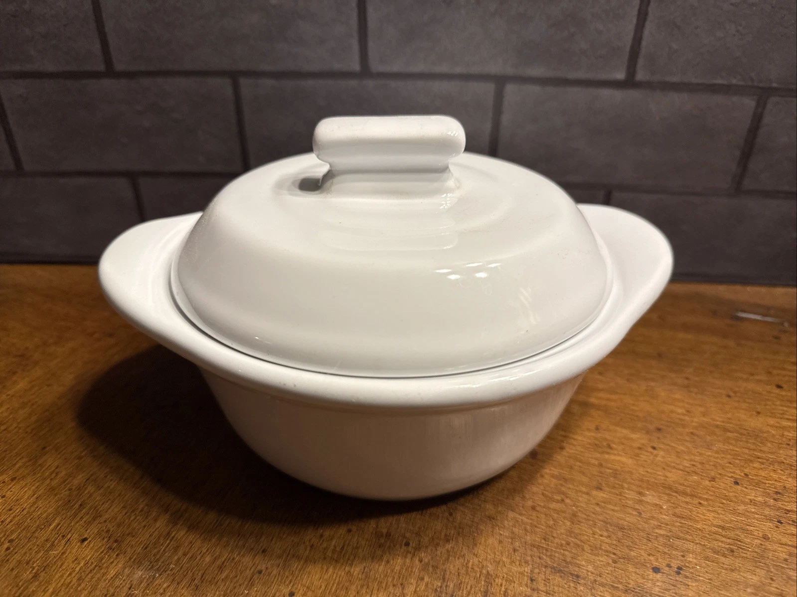 Pampered Chef Small Baker with Lid 3 Cup Perfect for Dips