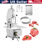 Electric Bone Saw Machine 110V 1500W Frozen Meat Cutter 2.01HP for Fish Beef