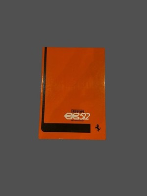 1980 Ferrari 512 BBi Owner s Manual Booklet- Very Rare OEM
