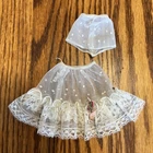 Vintage Barbie Ruffles ‘N Lace Lingerie 1964 PAK 2 Piece Set Slip Undies Panties