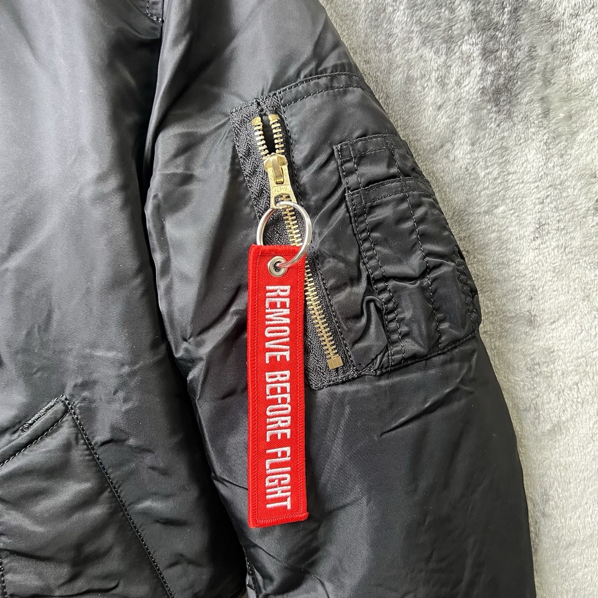 Vintage Alpha Industries Jacket MA-1 Flyers Man Intermediate M