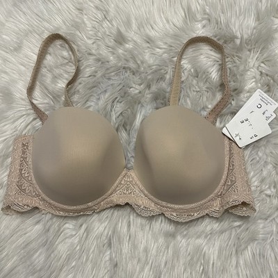 Simone Perele 38C Bra Beige Karma Strapless Underwire Back Closure 12V302 NEW