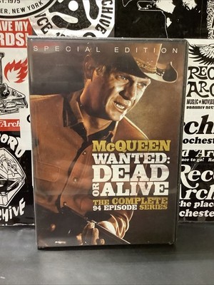 Wanted: Dead or Alive - Complete Series (DVD, Region 1) (Brand New, Sealed)