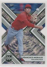2018 Elite Extra Edition Status Emerald Die-Cut 42/49 Francisco Morales #118 hg6