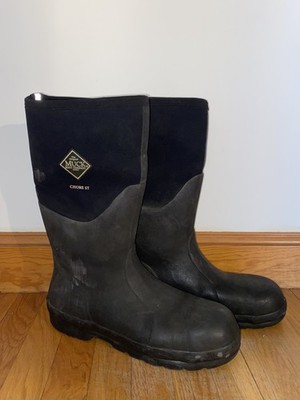 Muck Boot Company Black Steel Toe Men s 12 Chore 