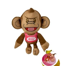 GonGon - Super Monkey Ball Game Stuffed Animal Plush Toy 9” New