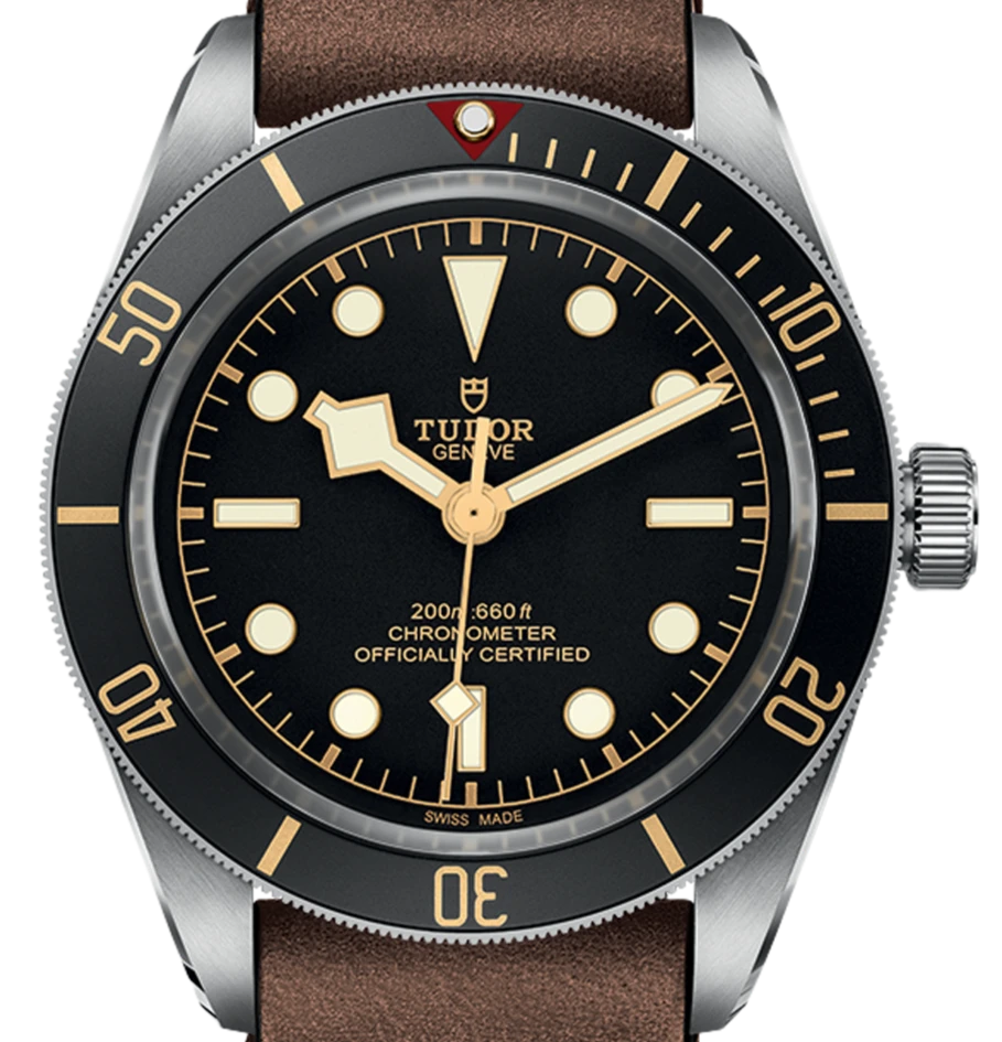 Tudor Black Bay 58 39mm Leather strap Ref#M79030N-0002