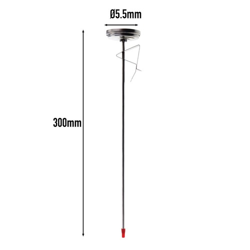 Candle or Soap Making Thermometer for Wax Melting 300mm Probe & Jug Clip IN-096 - Picture 3 of 7