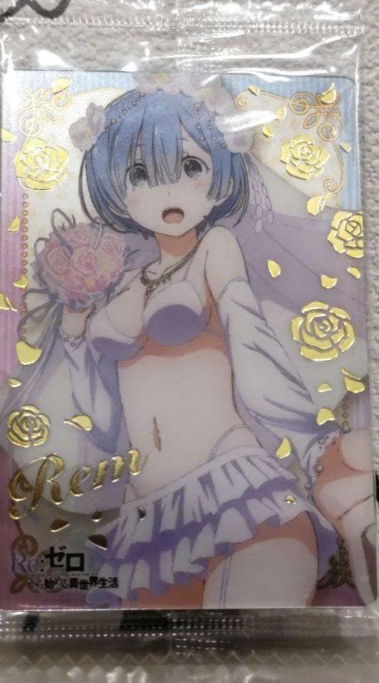 Re:Zero Wafer Rem Foil Stamping