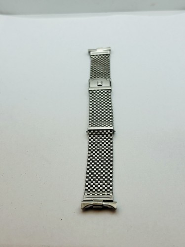 Vintage JB Champion NASA Mesh Watch Band for Omega Curved End 19mm. - Picture 10 of 12