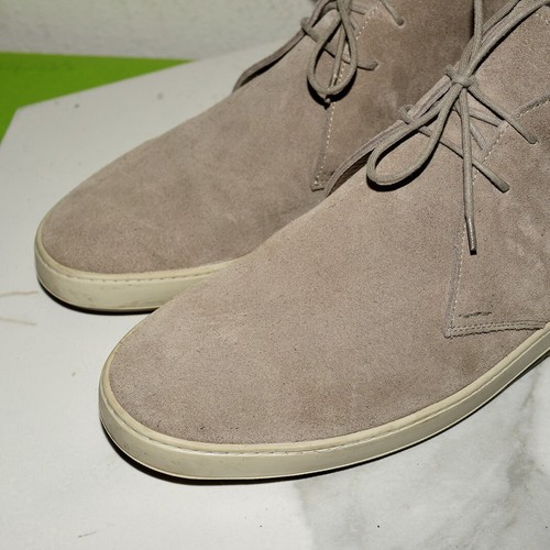 Heschung Suede High Top Sneaker Chukka Sand Men EU 44 / US 11 - Picture 7 of 19