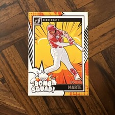 2024 Noelvi Marte Panini Donruss - Bomb Squad #3 (RC) Cincinnati Reds