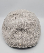 Men's Premium Wool Blend Classic Flat Ivy Newsboy Collection Hat Medium Ash Gray