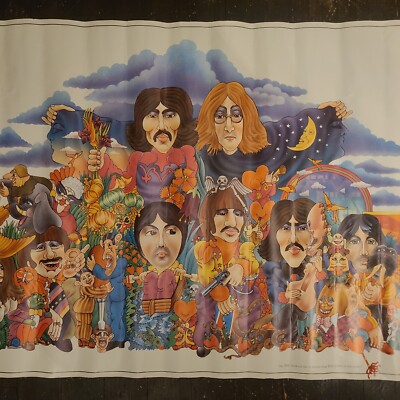 絵画 Beatles The Beatles Illustrated Lyrics 800 Piece Jigsaw Puzzle 1970 | eBay