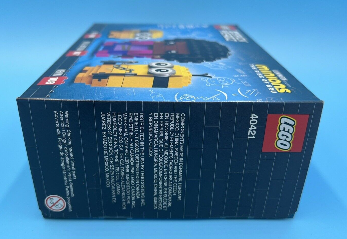 LEGO BrickHeadz 40421 Minions - Belle Bottom, Kevin, and Bob - New 