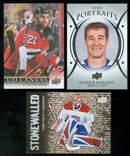 2018-19 UPPER DECK CANVAS UD PORTRAITS STONE WALLED NHL HOCKEY CARD SEE LIST