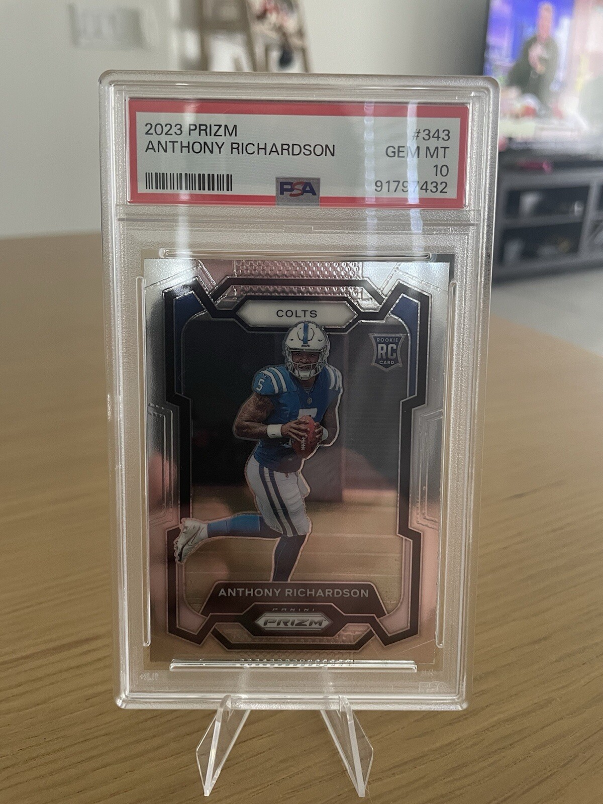 2023 Panini Prizm - Rookies #343 Anthony Richardson (RC) PSA 10