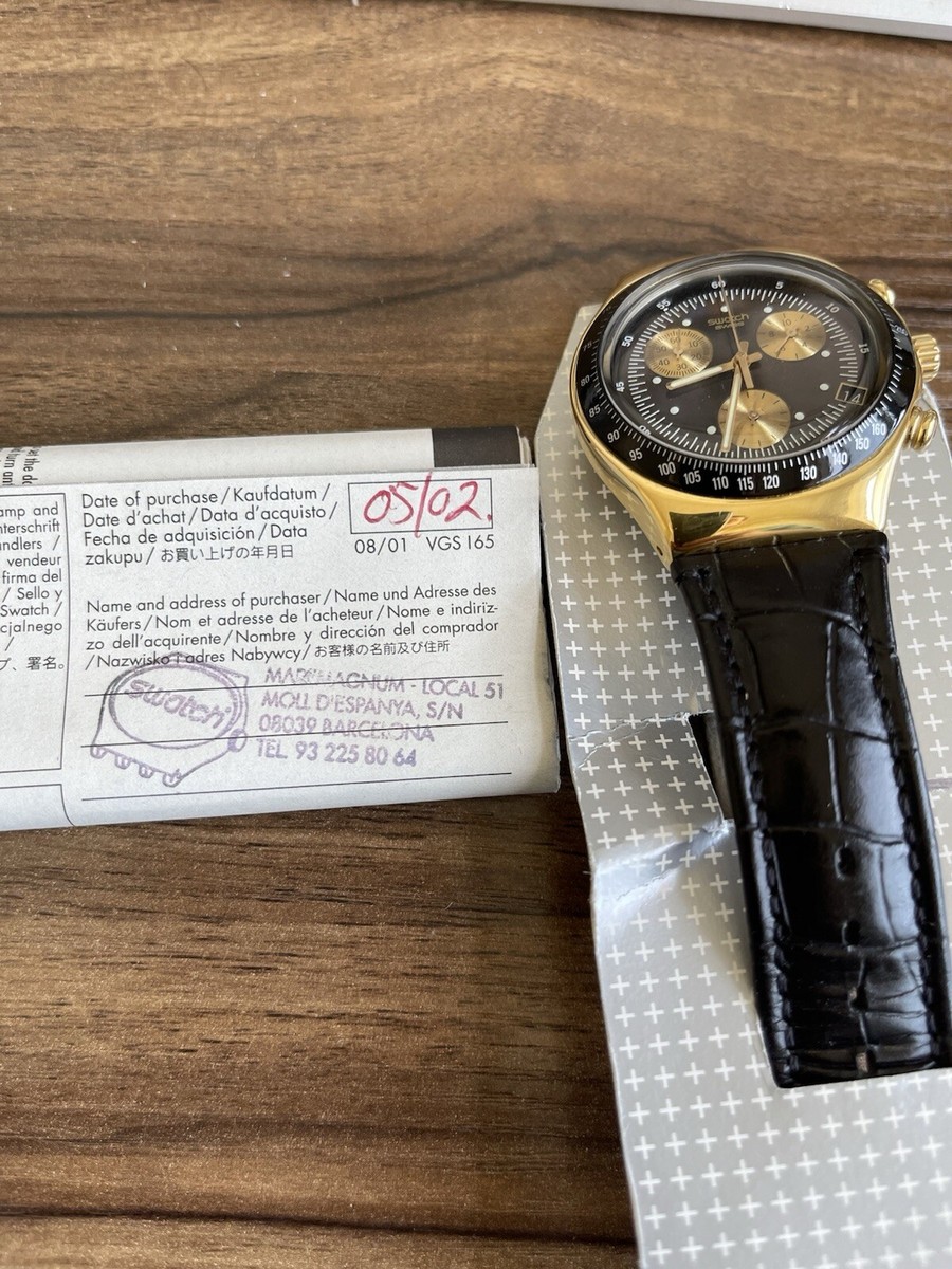 Swatch Vintage IRONY YGS4012　スウォッチ　007 VINTAGE JAMES BOND 007 SWATCH IRONY LIVE AND LET DIE YGS4012