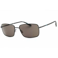 Columbia Men's Sunglasses Matte Gunmetal Rectangular Metal Frame C119S 072
