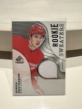 2023-24 Simon Edvinsson SP Game Used Rookie Sweaters RC #RS-SE