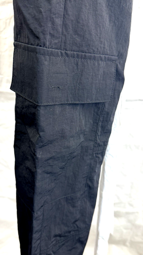 PUMA Vibe Check Pack Woven Cargo Youth Drawstring/Elastic Pant Black L (14-16) - Picture 5 of 15