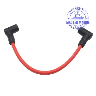 Spark Plug Ignition Coil Wire 12" For Johnson Evinrude Outboard 0582365 0582134 - Image 1 of 4