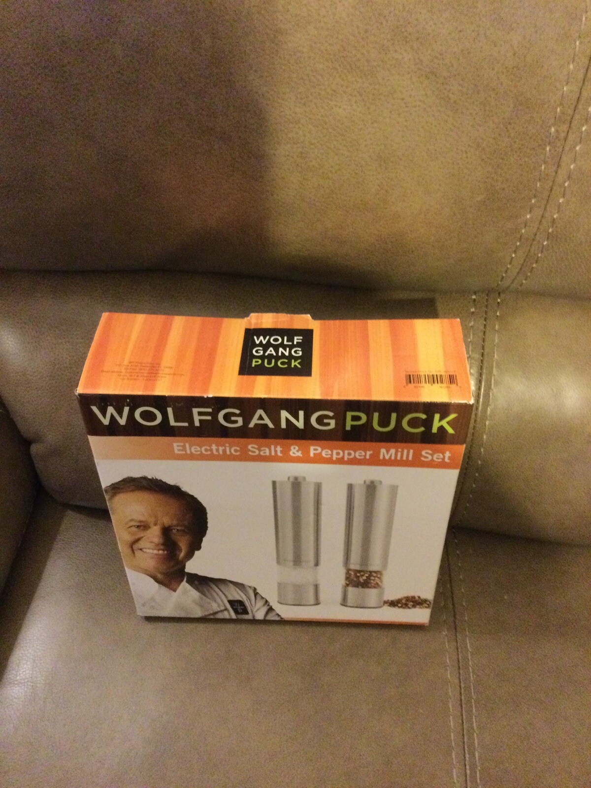 WOLFGANG PUCK ELECTRIC SALT AND PEPPER MILL SET (NEW IN OPENED BOX) eBay