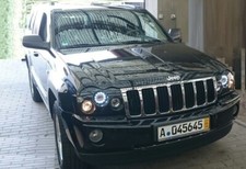 Jeep Grand Cherokee 2005 2010 WH/WK Projector Headlights Tuning DRL LED Lamps