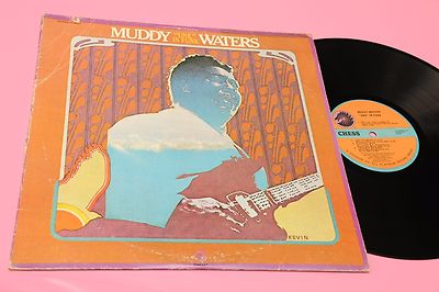 MUDDY WATERS LP UNK IN FUNK ORIG USA 1974 EX TOP JAZZ BLUES