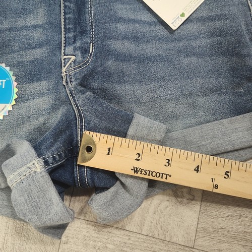 Nwts! Wallflower Junior's Size 5/27 Light Wash Blue Sassy High Waist Shorts - Picture 15 of 19