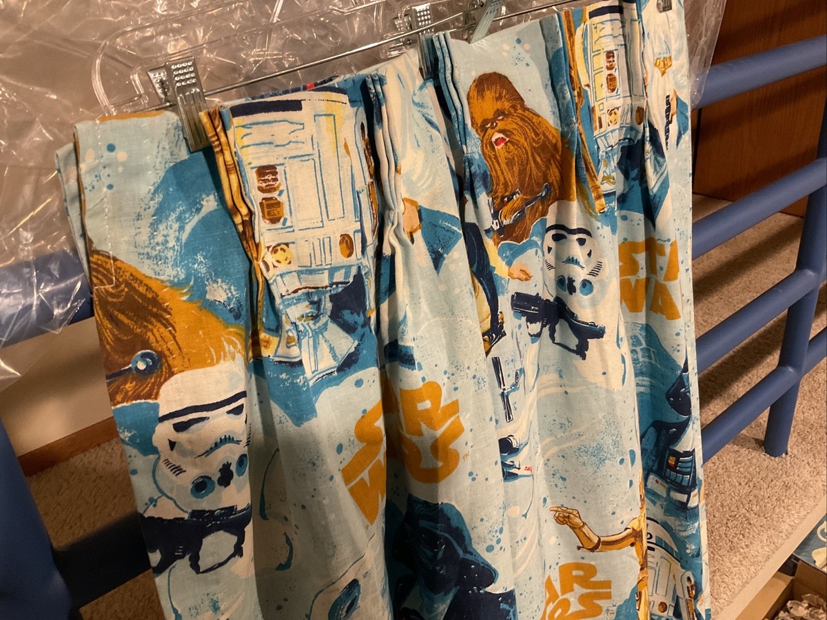 1970s Vintage Star Wars Curtains 4 Panels | eBay