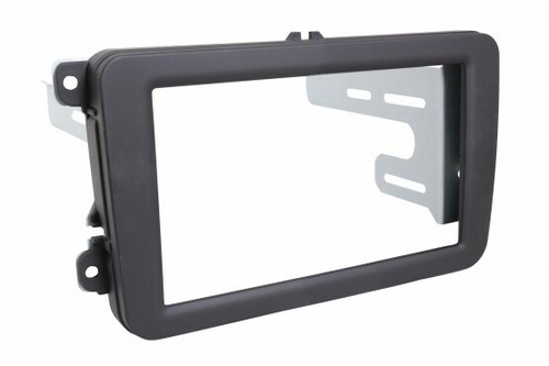 VW Golf5, Golf 6, Autoradio Einbauset 2-DIN + Canbus Adattatore Della Rotella - Picture 2 of 4
