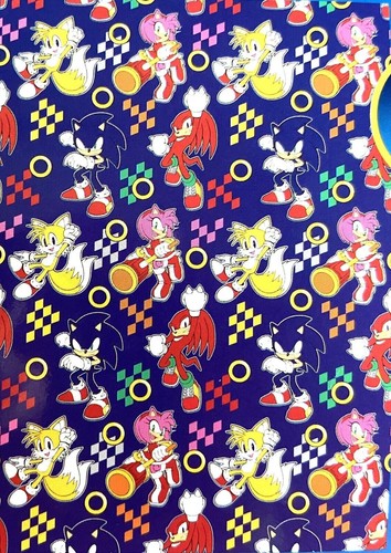 New Sonic The Hedgehog Super Soft Plush Throw Blanket 50"x70" Tails Amy Knuckles - Picture 3 of 5