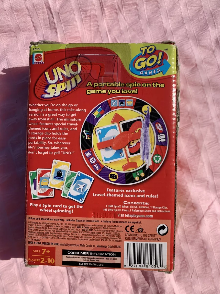 Mattel Games UNO Spin