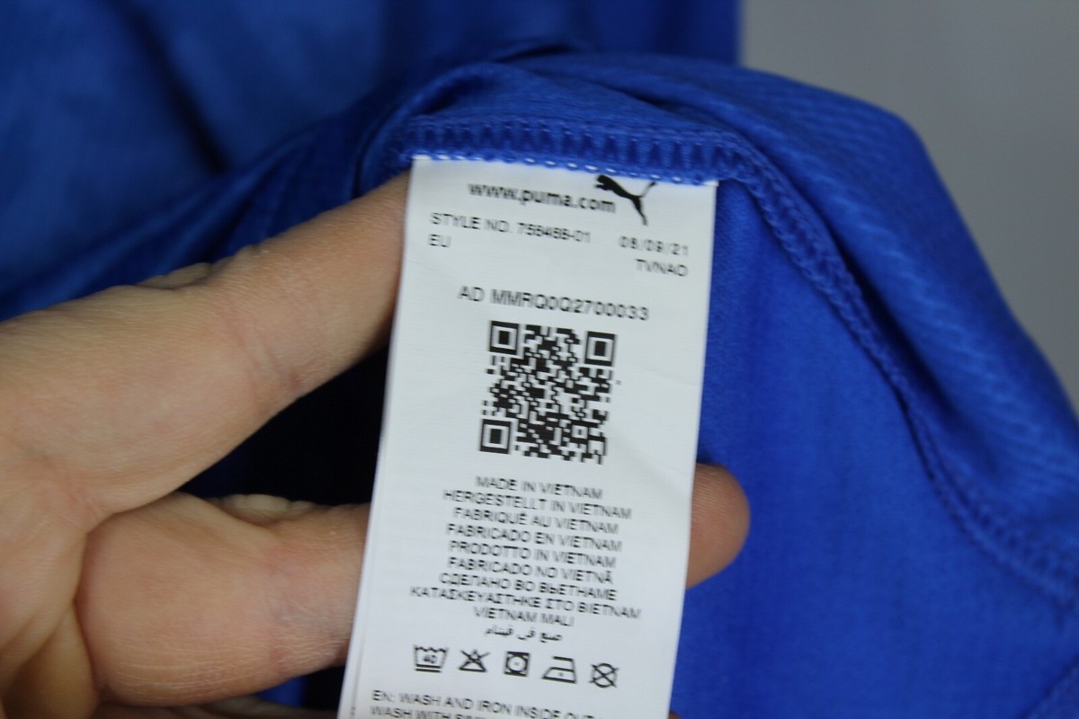 Maillot Officiel Italie 2020/2021 PUMA – Bonucci #19 – Taille S – Bleu
