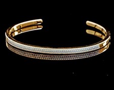 Bracciale Michael Kors MKC1115AS710 In Argento 925 Colore Oro Nuovo