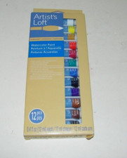 Artist's Loft Watercolors 12 Tubes of 0.4 fl oz Sealed New 12 Colors