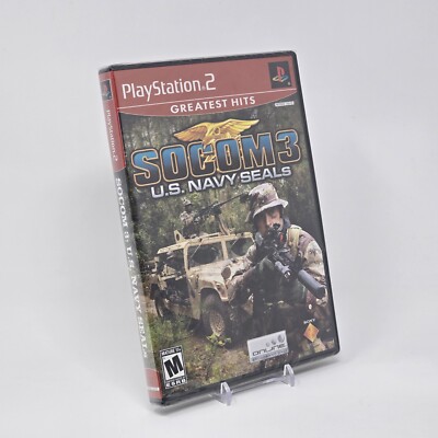 SOCOM 3: U.S. NAVY SEALs (PlayStation 2 PS2) Greatest Hits BRAND NEW SEALED