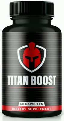 Titan Boost For Men, Titan Boost Pills, TitanBoost Male Performance Big D - 60ct