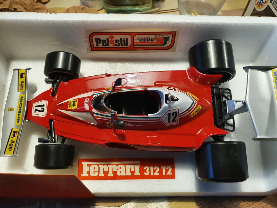 FERRARI 312 T2 1:16 polistil Gilles Villeneuve  - Immagine 2 di 4
