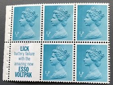 GB Stamp Pane X841m (UB24)