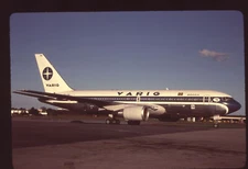 Dupe 35mm airline slide Varig 767-200 PP-VNN