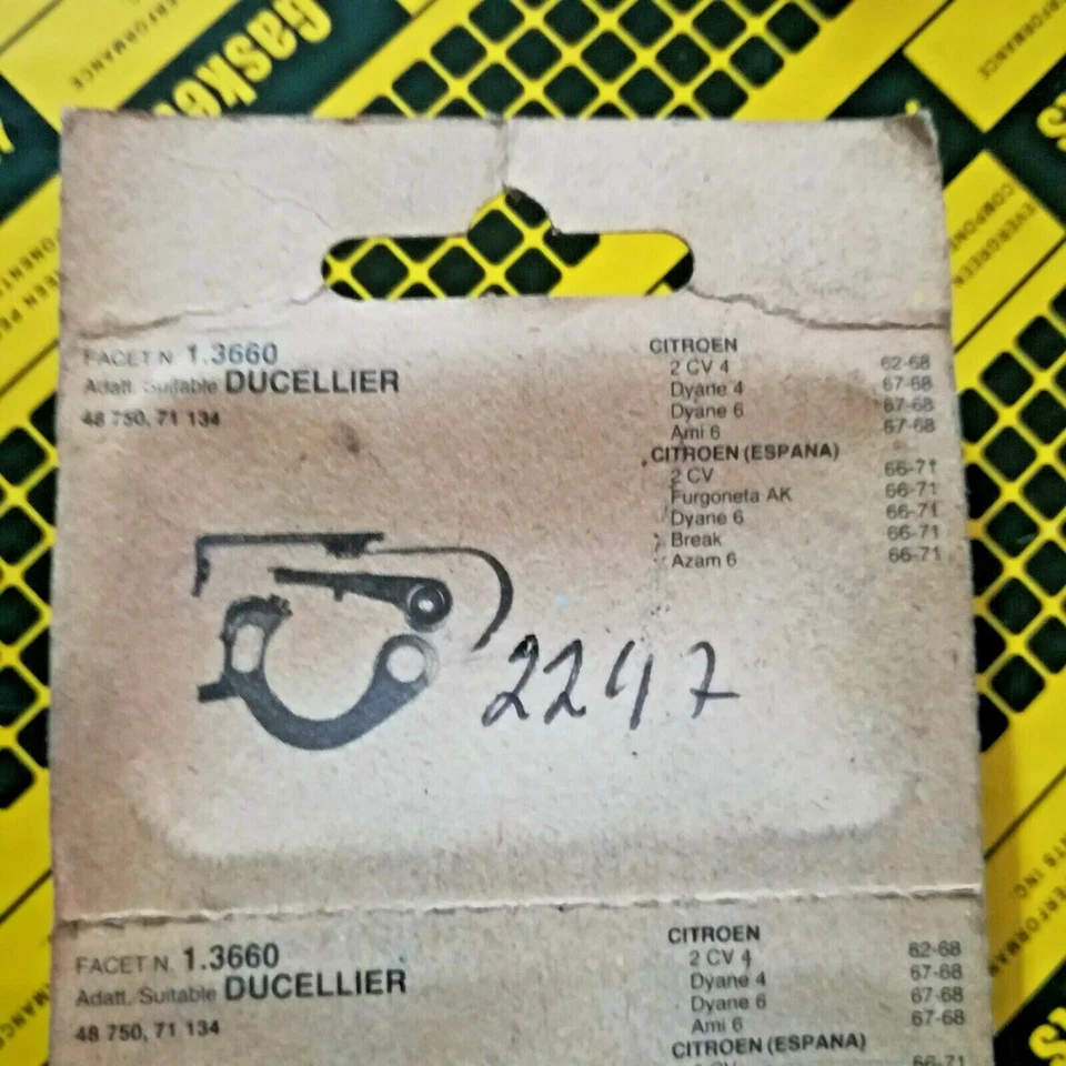 CITROEN 2CV DYANE (1962-71) - SPAIN MODELS DUCELLIER CONTACT IGNITION POINTS - Изображение 3 из 3