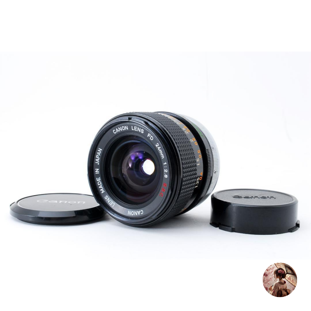 Canon FD 24mm f/2.8 S.S.C Wide Angle Manual Focus Lens Japan
