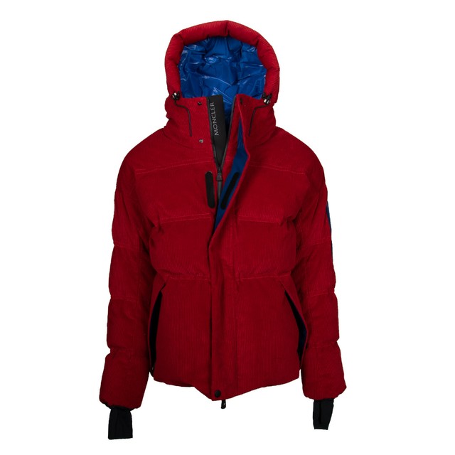 moncler grenoble red jacket